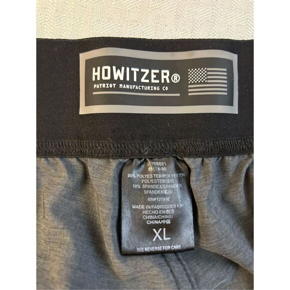 Howitzer shorts "We the people" men’s xl stars stripes black gray rn#127458 - Picture 4 of 8